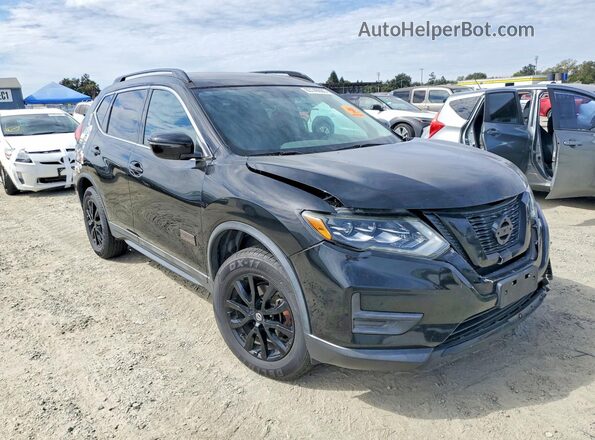 5N1AT2MV0HC762957 2017 NISSAN ROGUE Black Передня права чверть