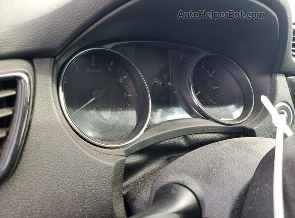 5N1AT2MV0HC762957 2017 NISSAN ROGUE Black Вид щитка приладів