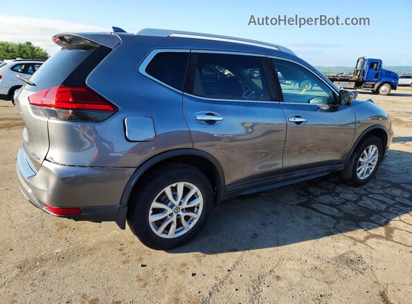 5N1AT2MV0HC791326 2017 NISSAN ROGUE Серый Задняя правая четверть
