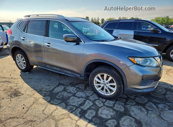 5N1AT2MV0HC791326 2017 NISSAN ROGUE Серый Передняя правая четверть