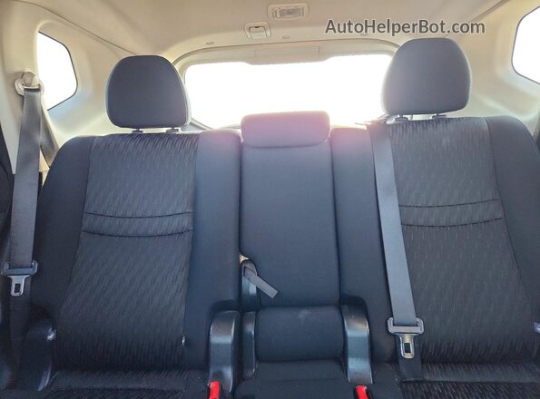 5N1AT2MV0HC791326 2017 NISSAN ROGUE Серый Вид задних сидений