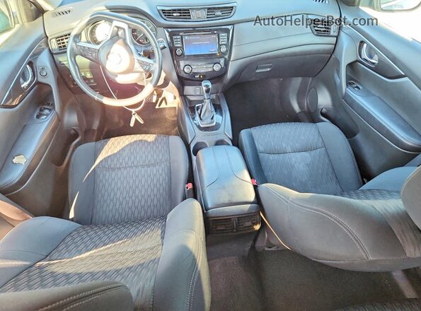 5N1AT2MV0HC791326 2017 NISSAN ROGUE Серый Вид панели приборов