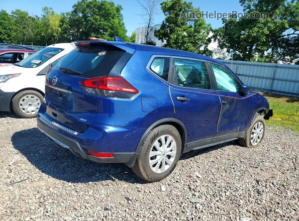5N1AT2MV0HC798177 2017 NISSAN ROGUE Blue Հետևի աջ