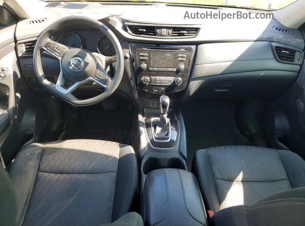 5N1AT2MV0HC798177 2017 NISSAN ROGUE Blue Առջևի վահանակի տեսք