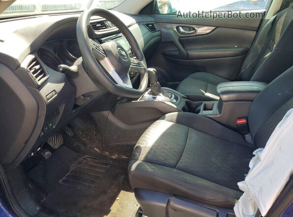 5N1AT2MV0HC798177 2017 NISSAN ROGUE Blue Սալոնի դիմացի տեսք