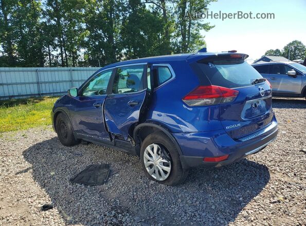 5N1AT2MV0HC798177 2017 NISSAN ROGUE Blue Հետևի ձախ