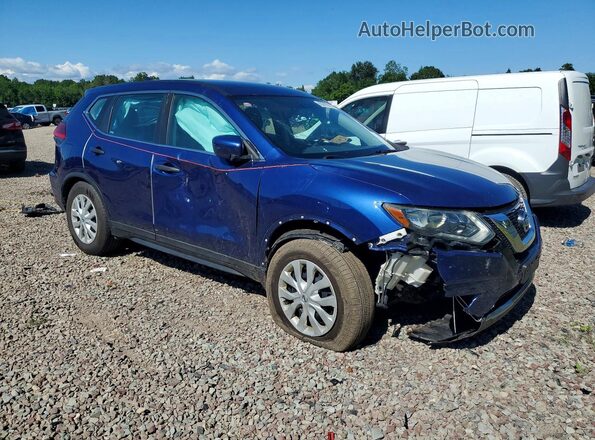 5N1AT2MV0HC798177 2017 NISSAN ROGUE Blue Առջևի աջ