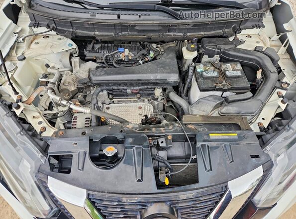 5N1AT2MV0HC798468 2017 NISSAN ROGUE Белый Вид подкапотного пространства