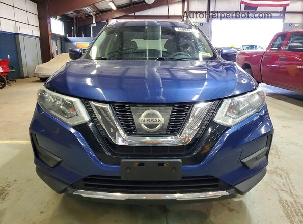 5N1AT2MV0HC853405 2017 NISSAN ROGUE Blue Դիմացի տեսք