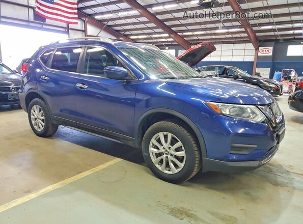 5N1AT2MV0HC853405 2017 NISSAN ROGUE Blue Առջևի աջ