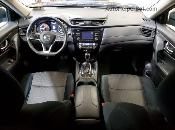 5N1AT2MV0HC853405 2017 NISSAN ROGUE Blue Առջևի վահանակի տեսք