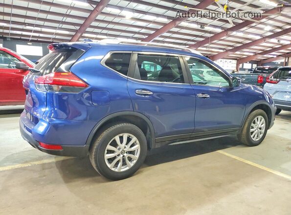 5N1AT2MV0HC853405 2017 NISSAN ROGUE Blue Հետևի աջ