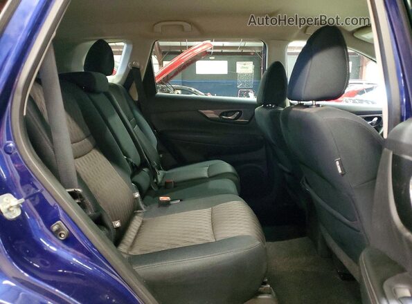 5N1AT2MV0HC853405 2017 NISSAN ROGUE Blue Սալոնի հետևի տեսք