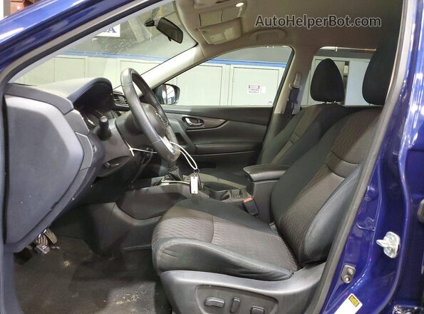 5N1AT2MV0HC853405 2017 NISSAN ROGUE Blue Սալոնի դիմացի տեսք