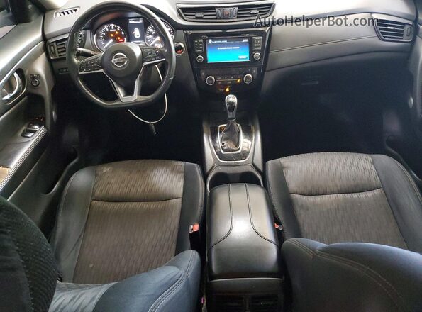 5N1AT2MV0HC888588 2017 NISSAN ROGUE Silver Առջևի վահանակի տեսք