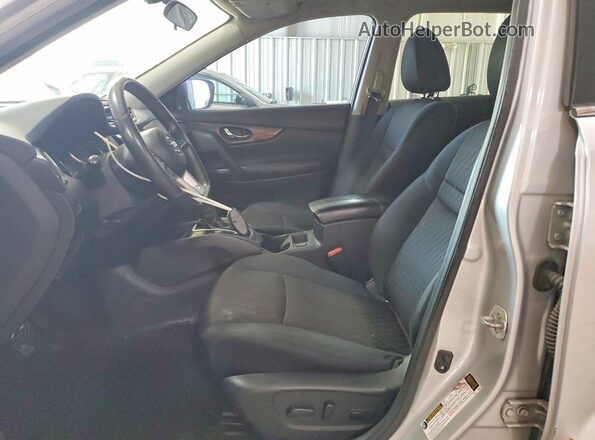 5N1AT2MV0HC888588 2017 NISSAN ROGUE Silver Սալոնի դիմացի տեսք