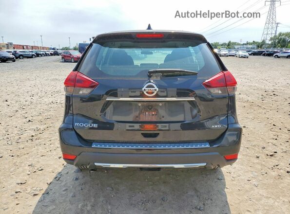 5N1AT2MV0JC741953 2018 NISSAN ROGUE Черный Вид сзади