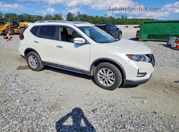 5N1AT2MV0JC769011 2018 NISSAN ROGUE White Delantero derecho