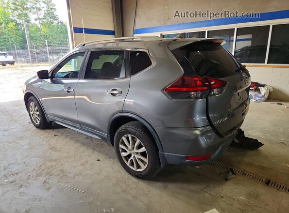 5N1AT2MV0JC774418 2018 NISSAN ROGUE Gray Trasero izquierdo