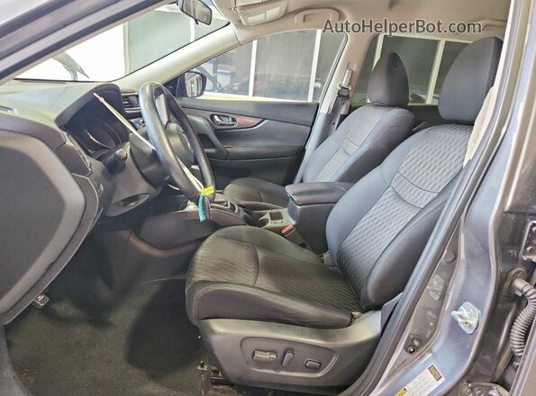 5N1AT2MV0JC774418 2018 NISSAN ROGUE Gray Vista interior delantera