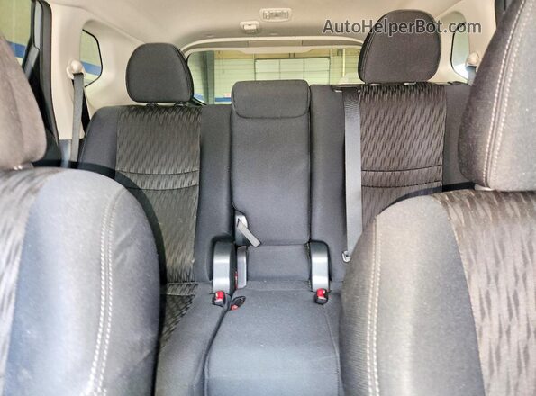 5N1AT2MV0JC774418 2018 NISSAN ROGUE Gray Vista de los asientos traseros