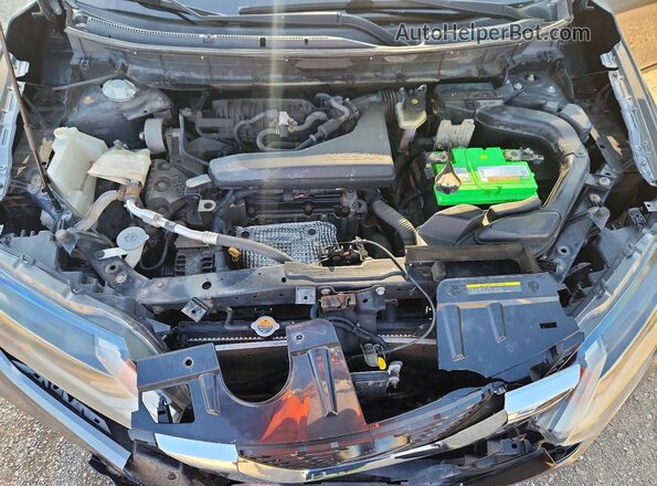 5N1AT2MV0JC777173 2018 NISSAN ROGUE Gray Вид підкапотного простору