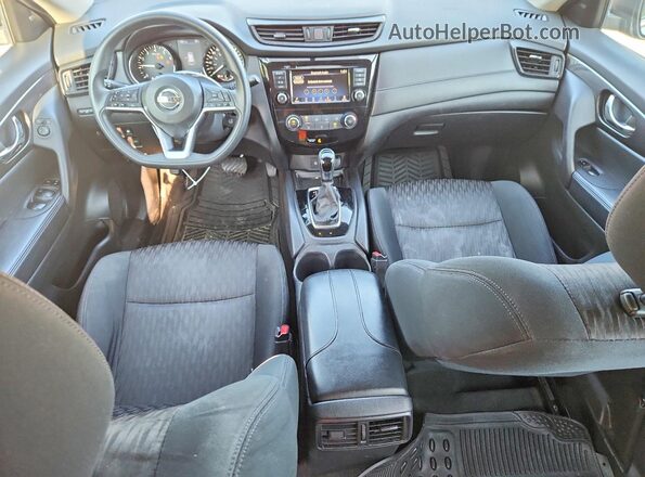 5N1AT2MV0JC777173 2018 NISSAN ROGUE Gray Вид панелі приладів