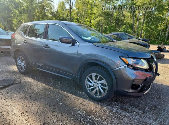 5N1AT2MV0JC777173 2018 NISSAN ROGUE Gray Передня права чверть