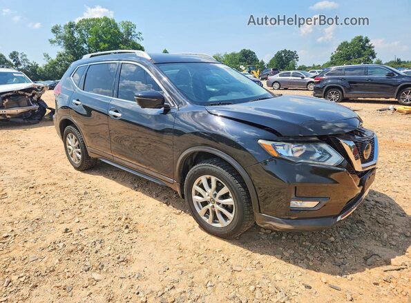 5N1AT2MV0JC805439 2018 NISSAN ROGUE Черный Передняя правая четверть