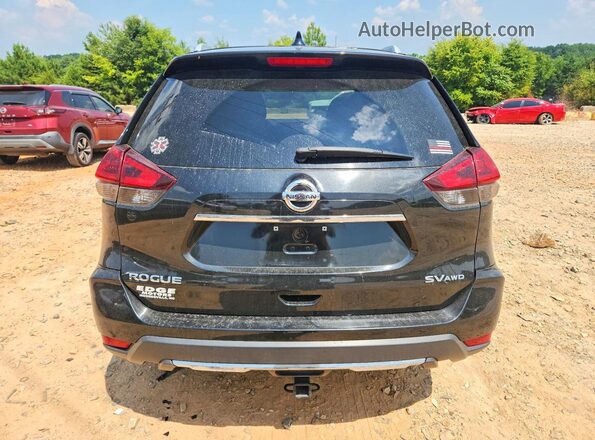 5N1AT2MV0JC805439 2018 NISSAN ROGUE Черный Вид сзади