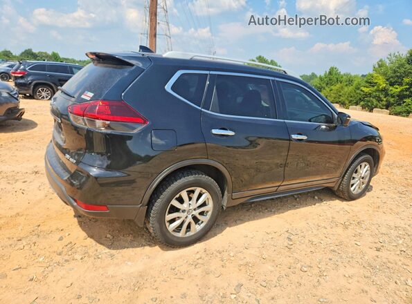 5N1AT2MV0JC805439 2018 NISSAN ROGUE Черный Задняя правая четверть