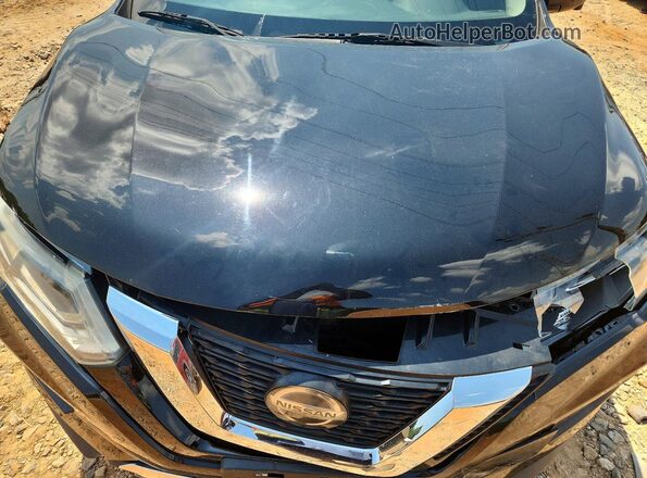 5N1AT2MV0JC805439 2018 NISSAN ROGUE Черный Вид задней части салона