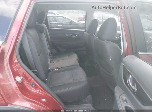 5N1AT2MV0JC843768 2018 NISSAN ROGUE Red Вид наклейки з VIN-кодом
