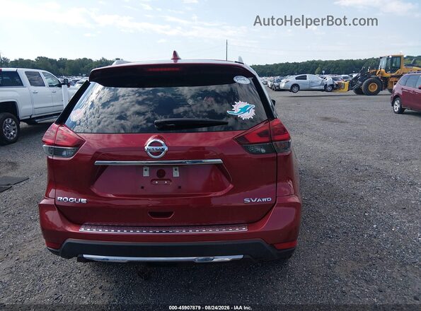 5N1AT2MV0JC843768 2018 NISSAN ROGUE Red 