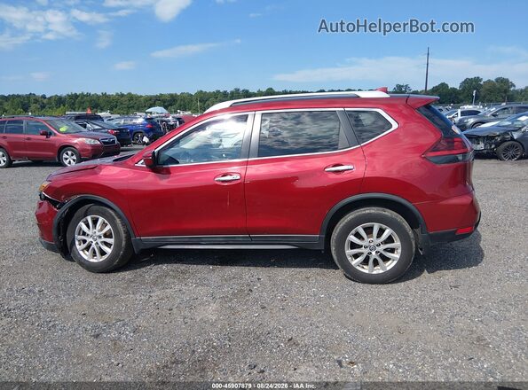 5N1AT2MV0JC843768 2018 NISSAN ROGUE Red Панорамний вид салону 360°
