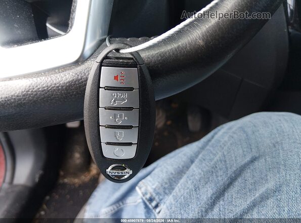 5N1AT2MV0JC843768 2018 NISSAN ROGUE Red Вид панелі приладів