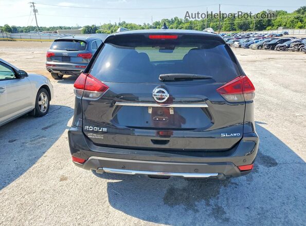 5N1AT2MV0KC709893 2019 NISSAN ROGUE Black Widok z tyłu
