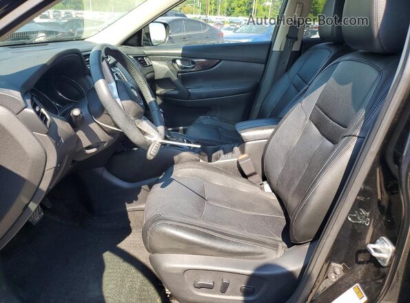 5N1AT2MV0KC709893 2019 NISSAN ROGUE Black Widok wnętrza z przodu