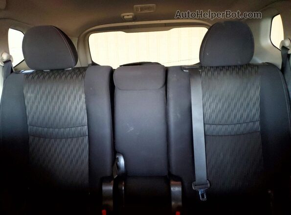 5N1AT2MV0KC769608 2019 NISSAN ROGUE Gray Вид задніх сидінь