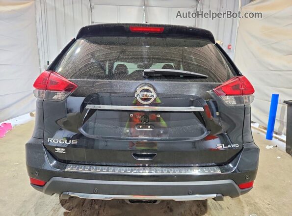 5N1AT2MV0KC816409 2019 NISSAN ROGUE Black Rear view