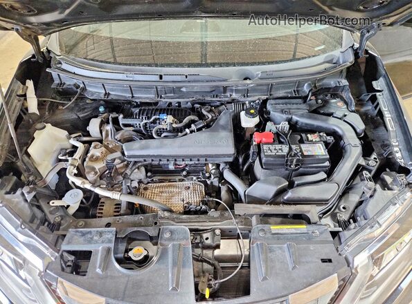 5N1AT2MV0KC816409 2019 NISSAN ROGUE Black Engine compartment view