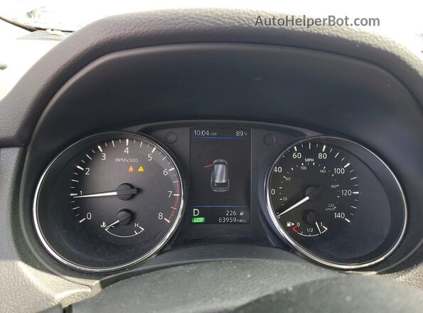 5N1AT2MV0LC736657 2020 NISSAN ROGUE Gray Vista del cuadro de instrumentos