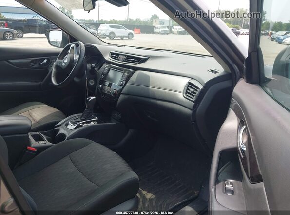 5N1AT2MV0LC737517 2020 NISSAN ROGUE Gray Вид салону спереду
