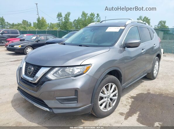 5N1AT2MV0LC737517 2020 NISSAN ROGUE Gray Передня ліва чверть