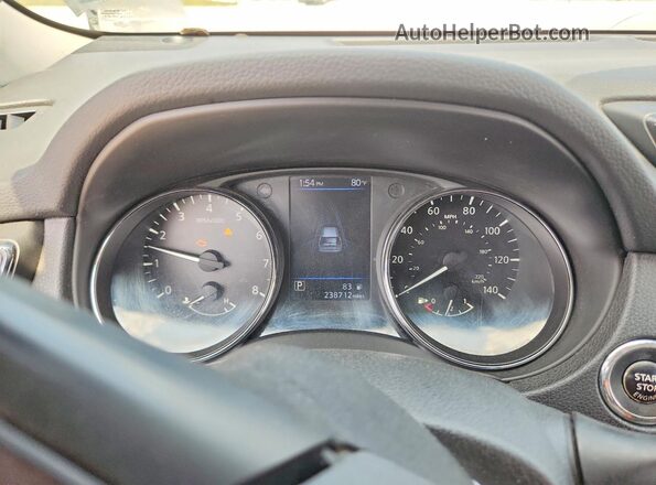 5N1AT2MV0LC761557 2020 NISSAN ROGUE Green Instrument cluster view