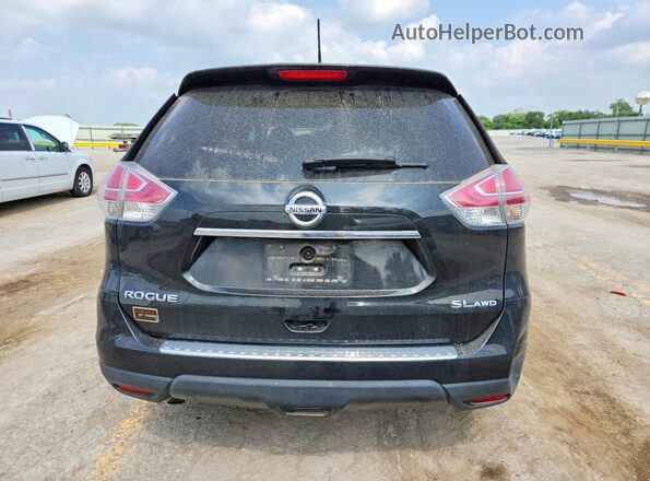 5N1AT2MV1GC789289 2016 NISSAN ROGUE Черный Вид сзади