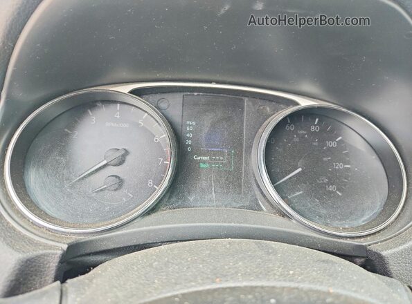 5N1AT2MV1GC789289 2016 NISSAN ROGUE Черный Вид щитка приборов