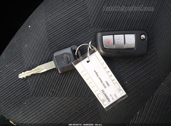 5N1AT2MV1GC801618 2016 NISSAN ROGUE Gray Առջևի վահանակի տեսք