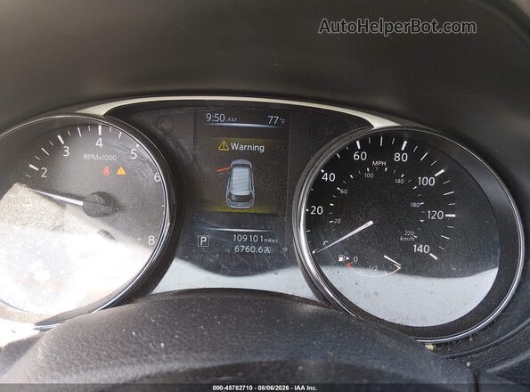 5N1AT2MV1GC801618 2016 NISSAN ROGUE Gray Հետևի նստատեղերի տեսք