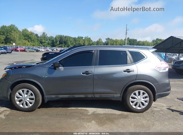 5N1AT2MV1GC801618 2016 NISSAN ROGUE Gray 